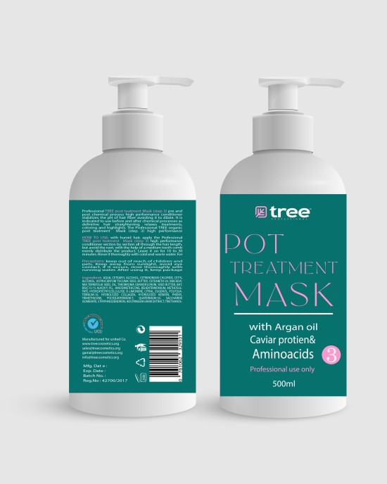 ماسك لضبط PH بعد البروتين 500 مم